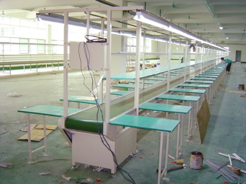 靜電飛機(jī)位流水線(xiàn)